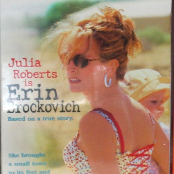 Factory Sealed VHS Movie | Erin Brockovich | Julia Roberts - Picture 1 of 2